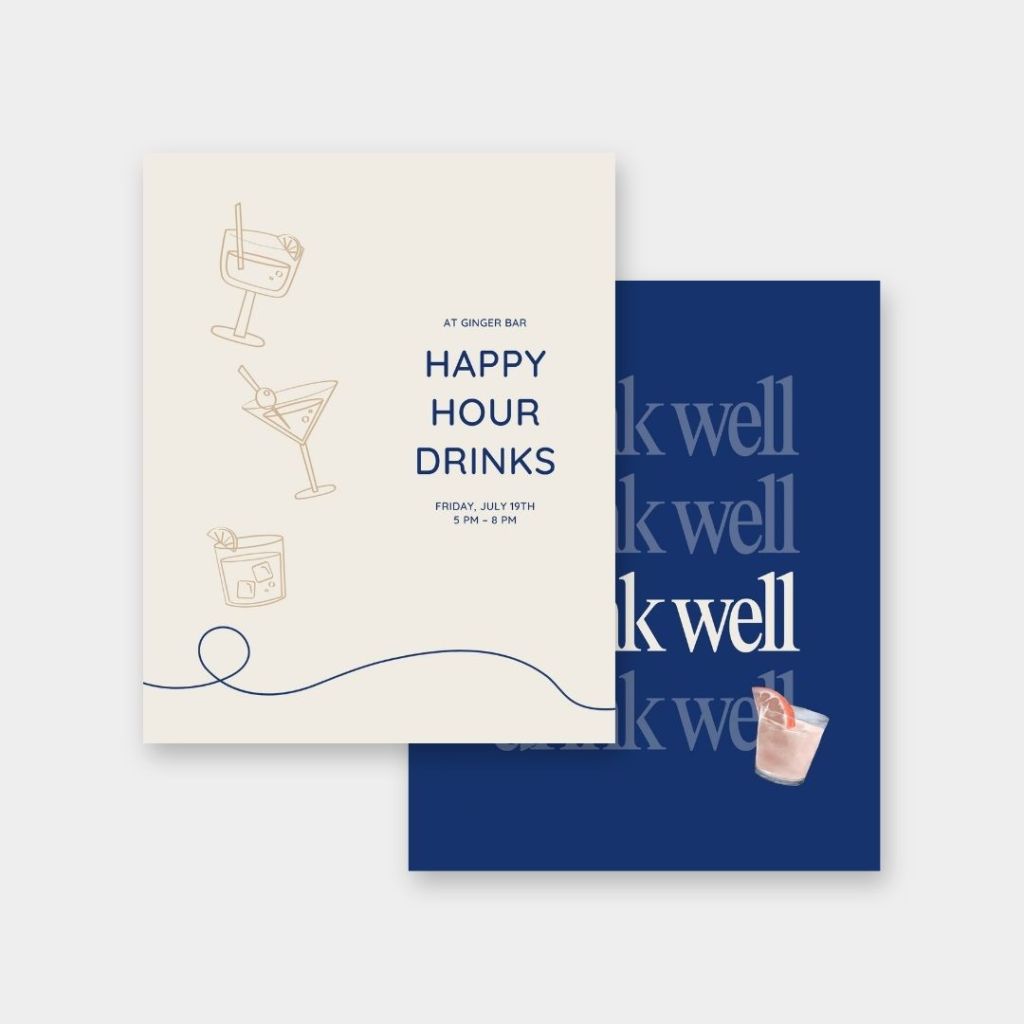 cocktail bar template