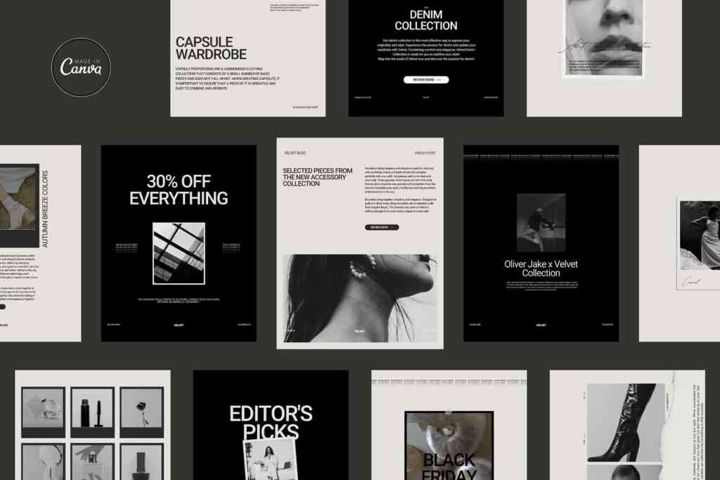 Velvet Instagram Post Templates