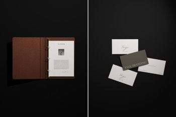 notebook cardvisti mockup