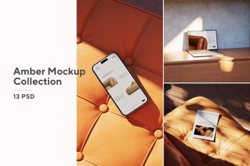 Amber Mockup Collection