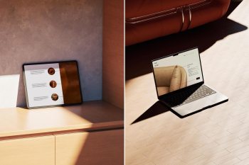 ipad macbook mockup