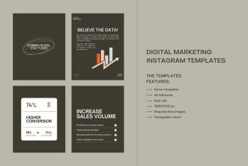 social media template