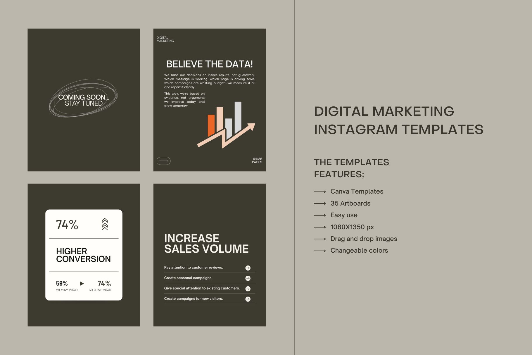 social media template