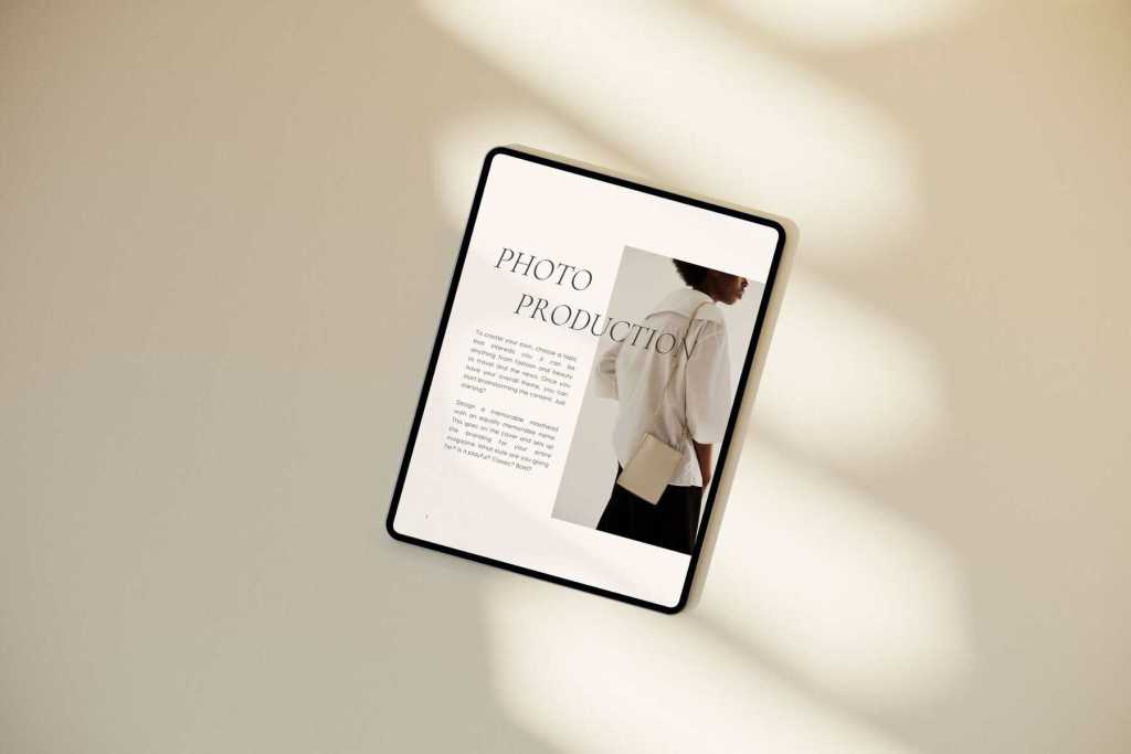 Lane iPad Mockup