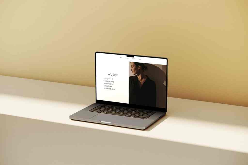 Lane Collection MacBook Mockup