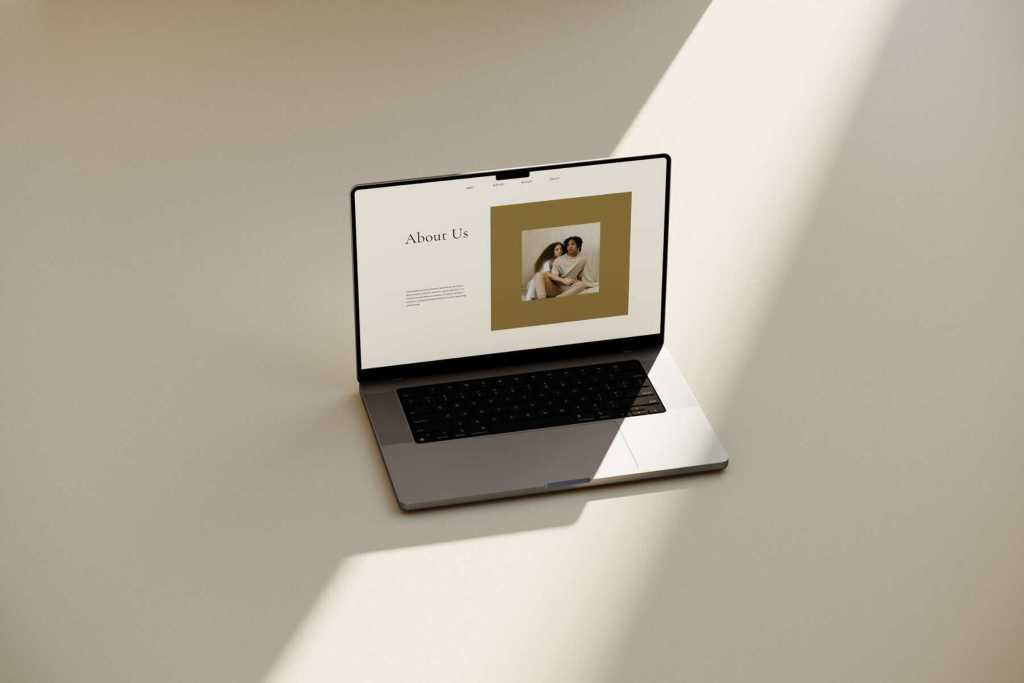 Lane MacBook Mockup