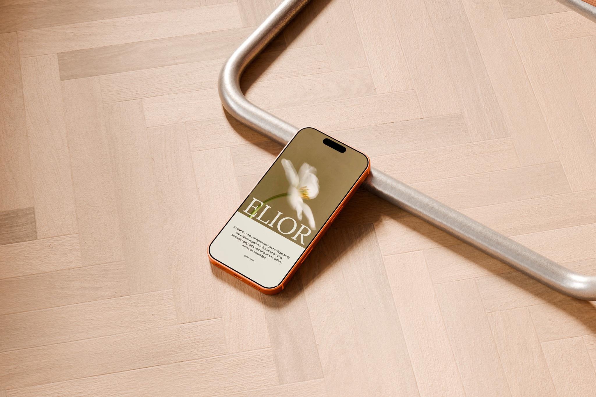 iPhone mockup