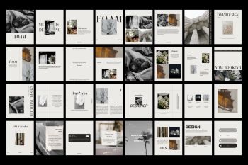 canva post template