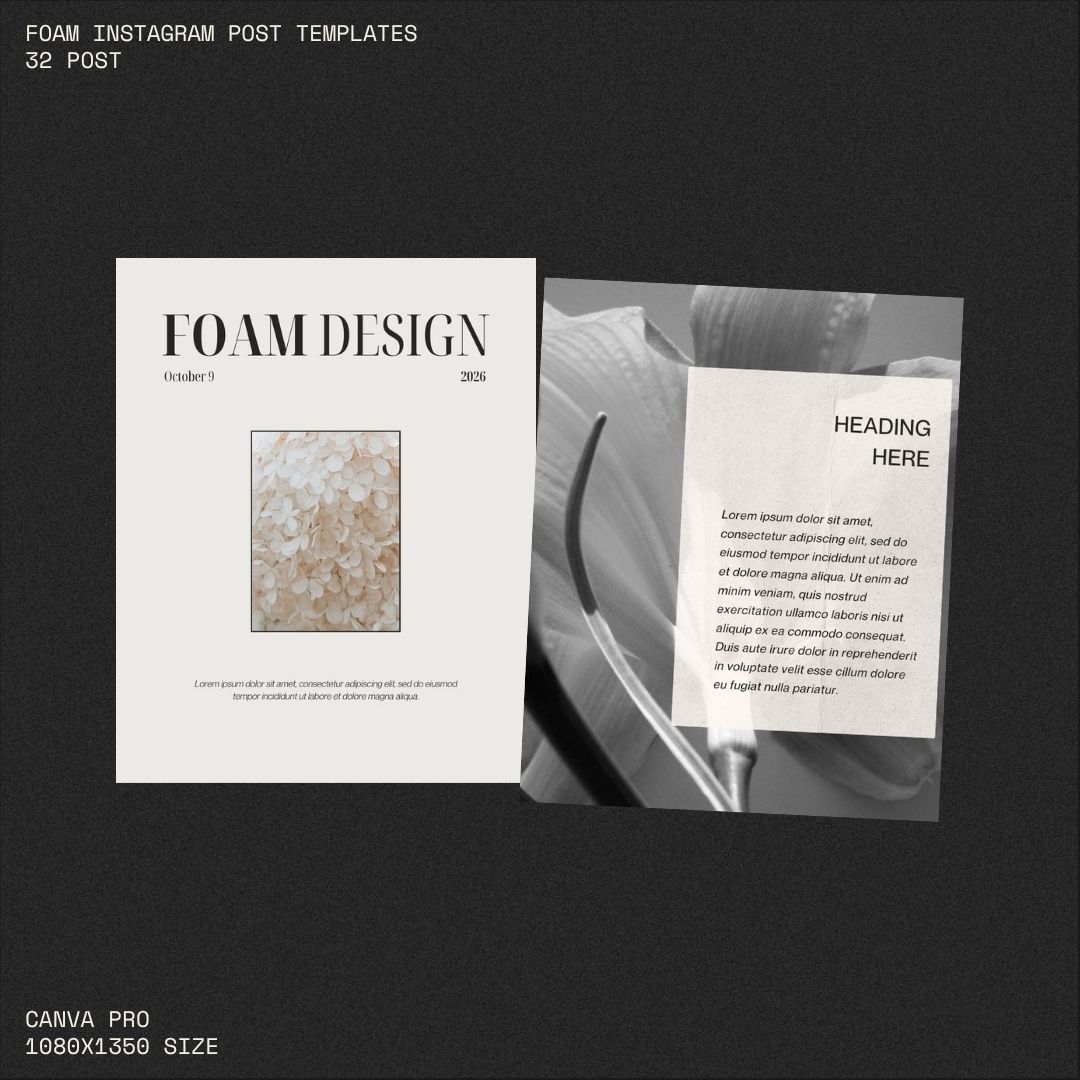 social media template