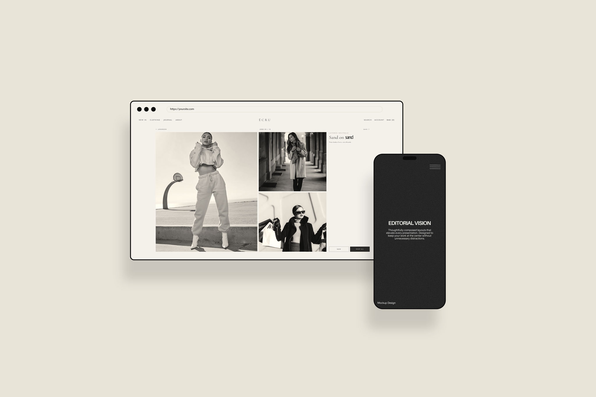 browser mockup