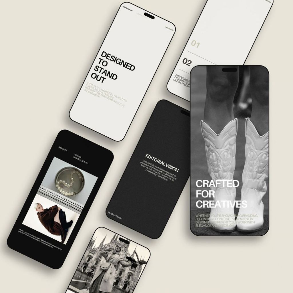 Minimal Line Mockup Collection
