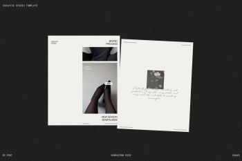post template canva