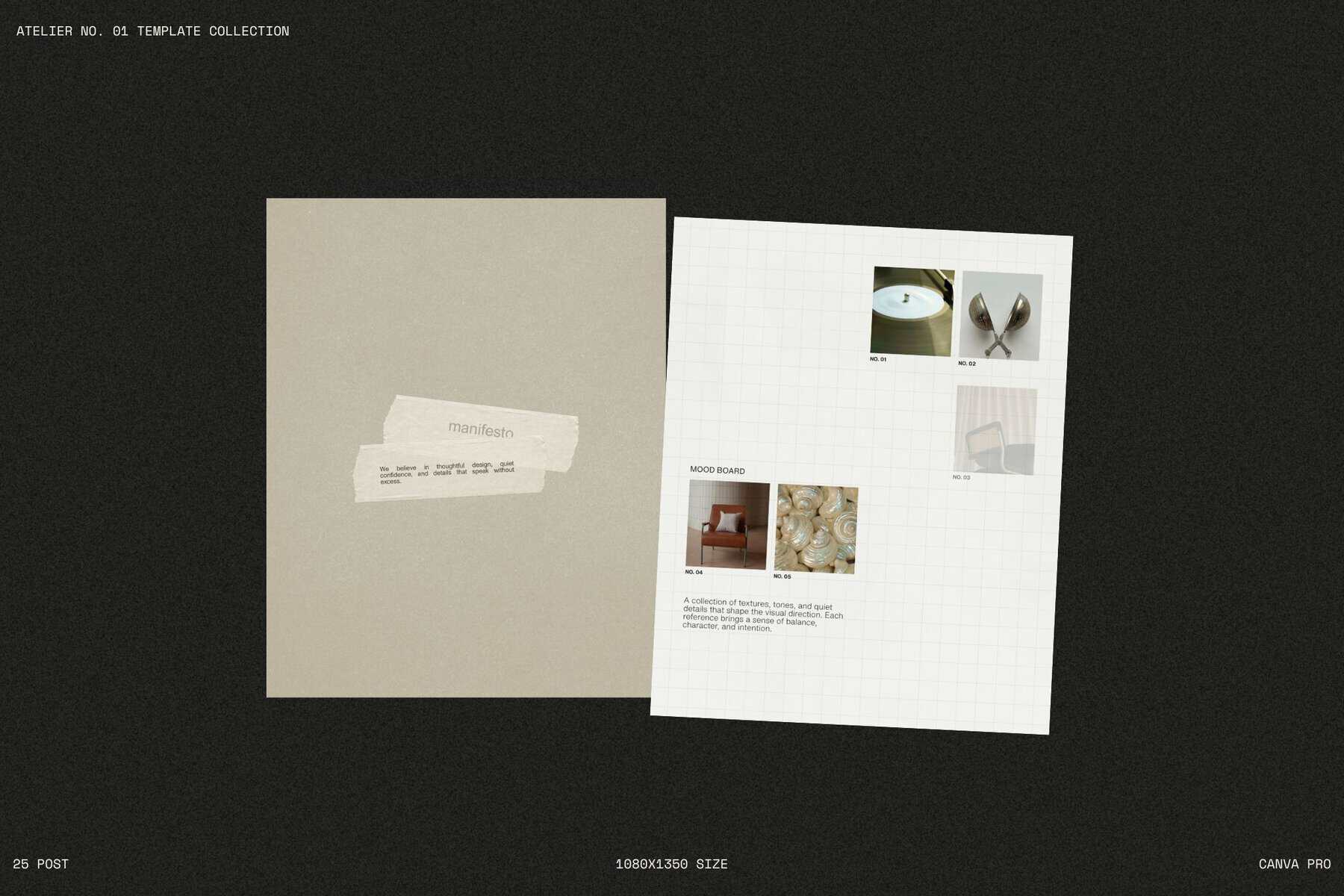 canva post template