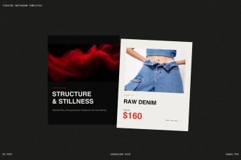 fashion canva template