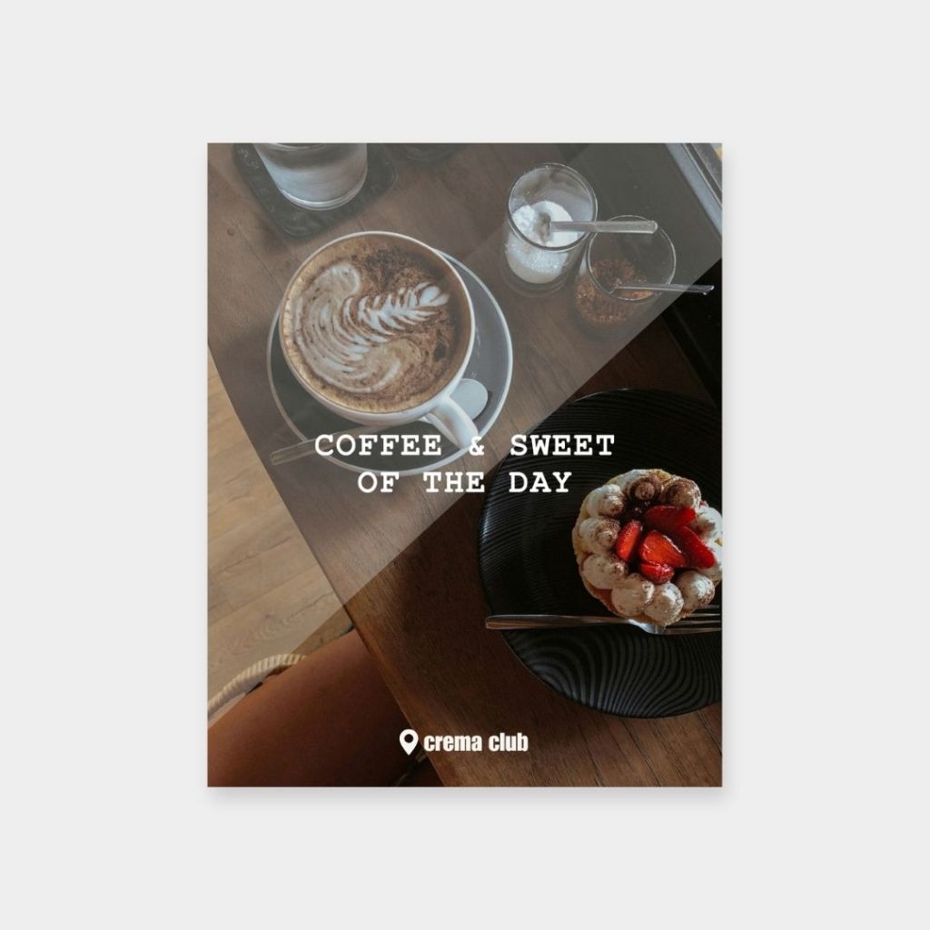 Coffee Shop Instagram Template